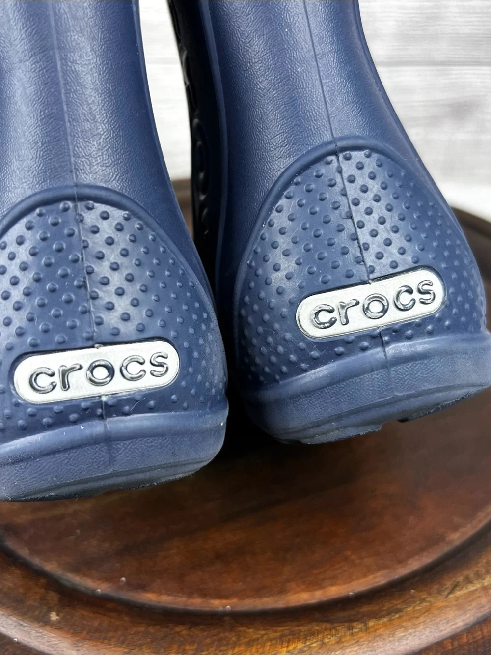 Crocs Kids’ Handle It Rain Boot Pull On Navy Blue Size 10C Outdoor Shoes Toddler